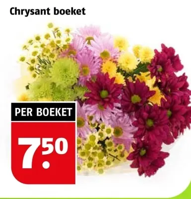 Aanbieding: Chrysant boeket