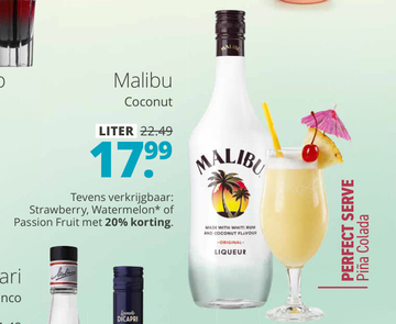 Aanbieding: Malibu Coconut