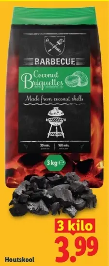 Aanbieding: Barbecue Coconut Briquettes
