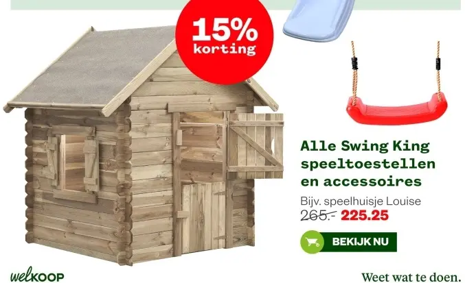 Aanbieding: Speelhuisje Louise