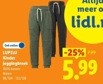 Aanbieding: Kinder joggingbroek