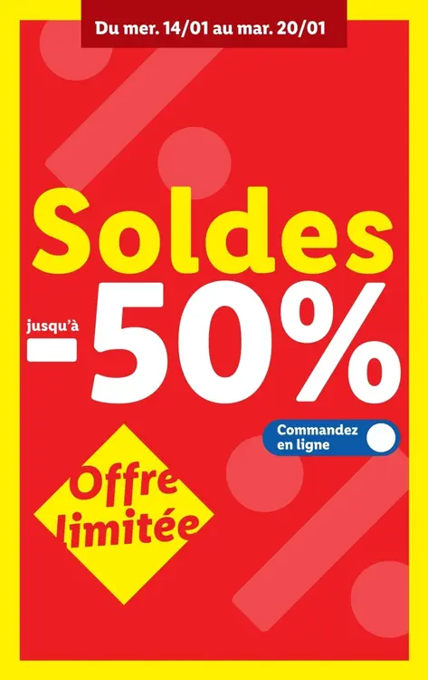 Offre: Soldes