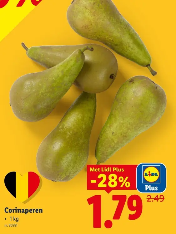 Promotie: Corinaperen