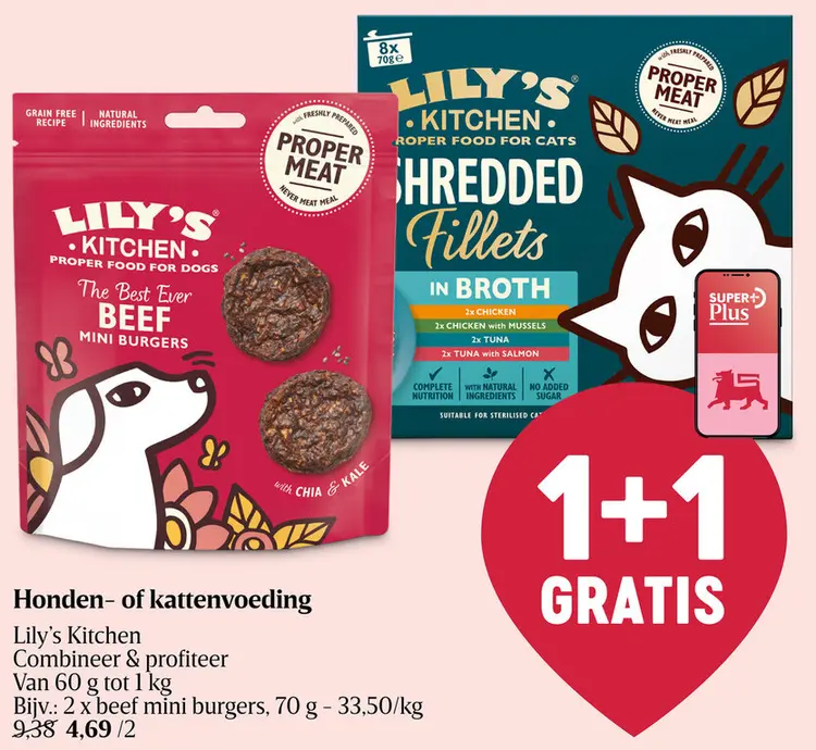 Promotie: Honden- of kattenvoeding