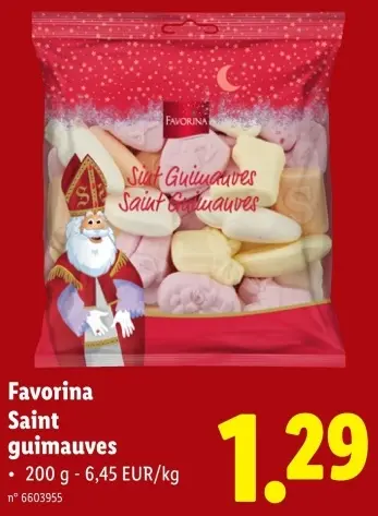 Offre: Favorina Saint guimauves