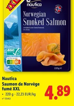 Offre: Saumon de Norvège fumé XXL