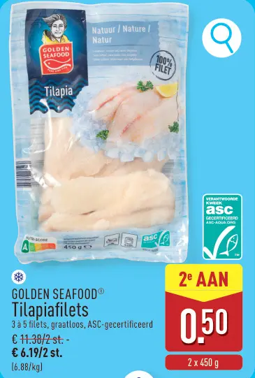 Promotie: Tilapiafilets