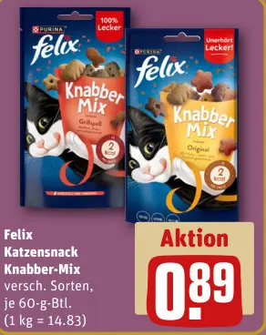 Aanbieding: Katzensnack Knabber-Mix