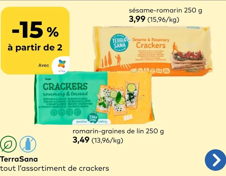 Offre: Crackers