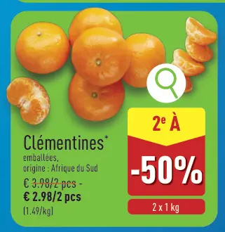 Offre: Clémentines