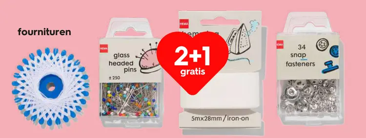 Promotie: Fournituren