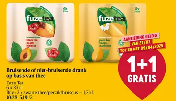Aanbieding: Fuze Tea