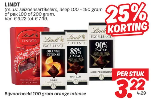 Aanbieding: Lindt Chocolate
