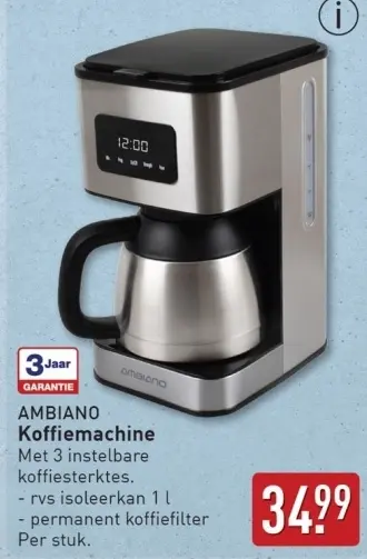 Aanbieding: Koffiemachine