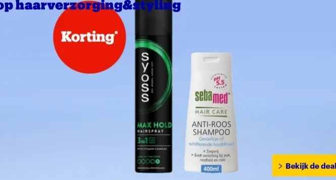 Aanbieding: Haarverzorging & styling