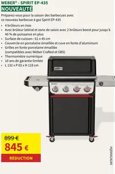 Offre: Weber - spirit ep-435