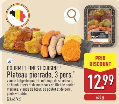 Offre: Plateau pierrade, 3 pers.