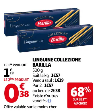 Promotie: Linguine collezione