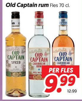 Aanbieding: Old Captain rum