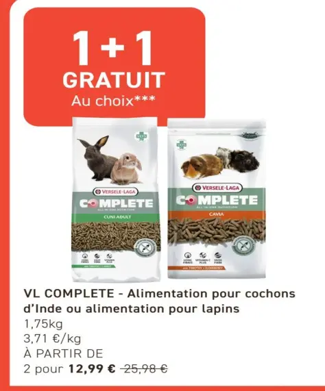 Offre: VL COMPLETE - Alimentation pour cochons d'Ind