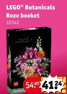 Aanbieding: LEGO Botanicals Botanicals Roze boeket