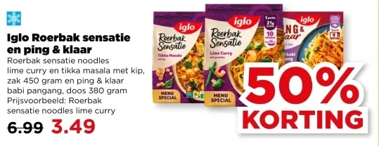 Aanbieding: Roerbak sensatie en ping & klaar