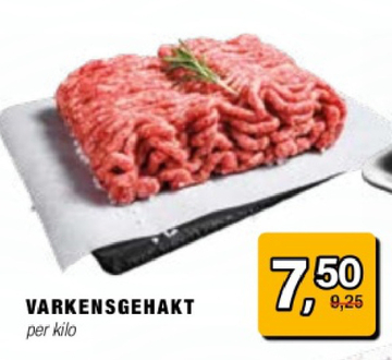 Aanbieding: VARKENSGEHAKT