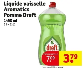 Offre: Liquide vaisselle Aromatics Pomme