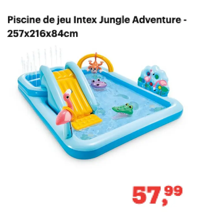 Offre: Piscine de jeu Intex Jungle Adventure
