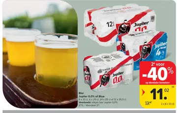 Aanbieding: Jupiler 0,0% of Blue