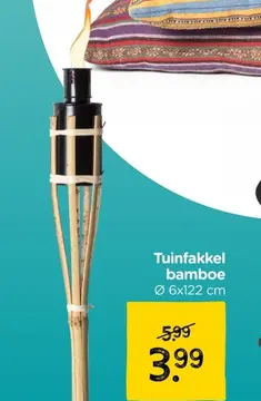 Aanbieding: Tuinfakkel bamboe