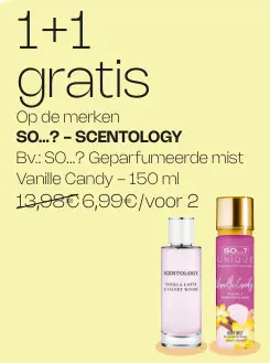 Promotie: SO...? Geparfumeerde mist Vanille Candy