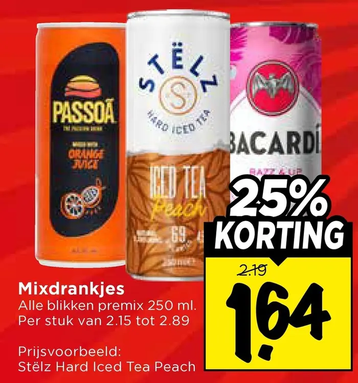 Aanbieding: Mixdrankjes