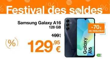 Offre: Samsung Galaxy A16