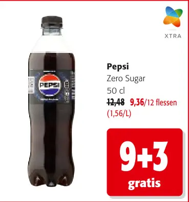 Promotie: Pepsi Zero Sugar
