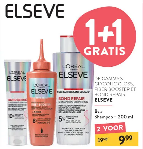 Aanbieding: Glycolic Gloss, Fiber Booster et Bond Repair