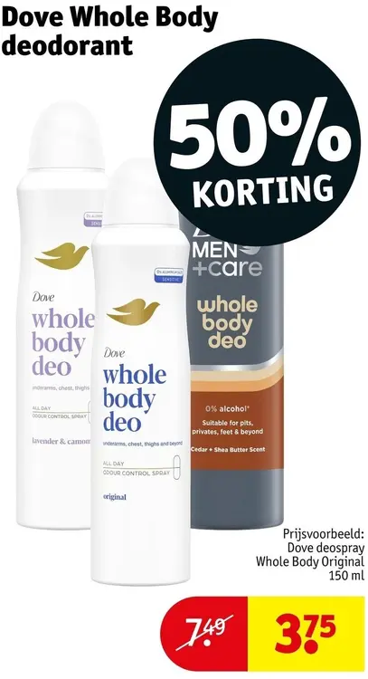 Promotie: Whole Body deodorant