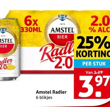 Aanbieding: Amstel Radler