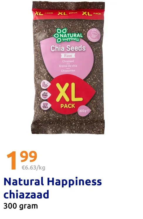 Aanbieding: Natural Happiness Chiazaad