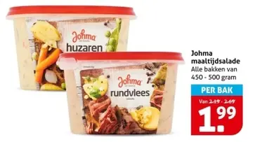 Aanbieding: Johma maaltijdsalade