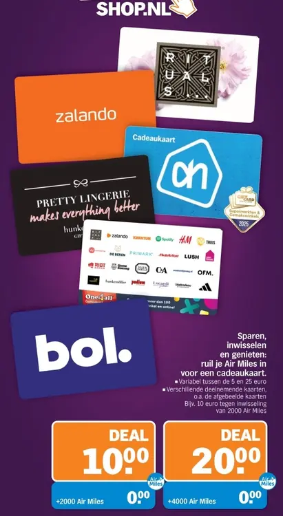 Aanbieding: Cadeaukaart