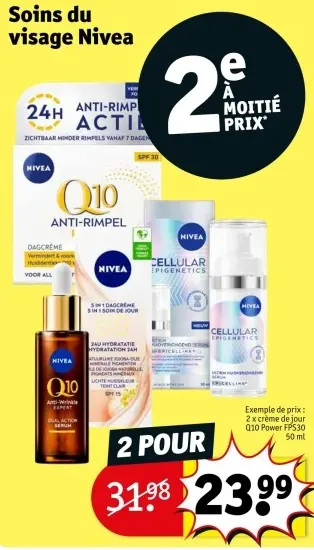 Offre: Nivea Soins du visage