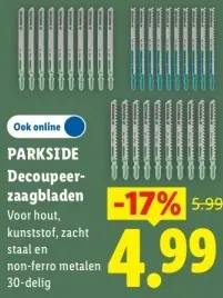 Aanbieding: Decoupeerzaagbladen