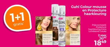 Aanbieding: Guhl Colour mousse en Protecture haarkleuring