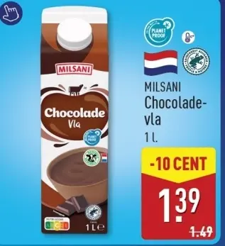 Aanbieding: Chocolade-vla