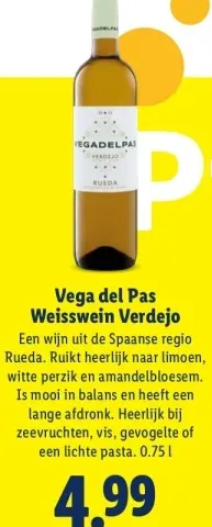 Aanbieding: Vega del Pas Weisswein Verdejo