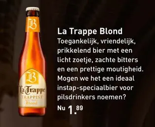 Aanbieding: La Trappe Blond