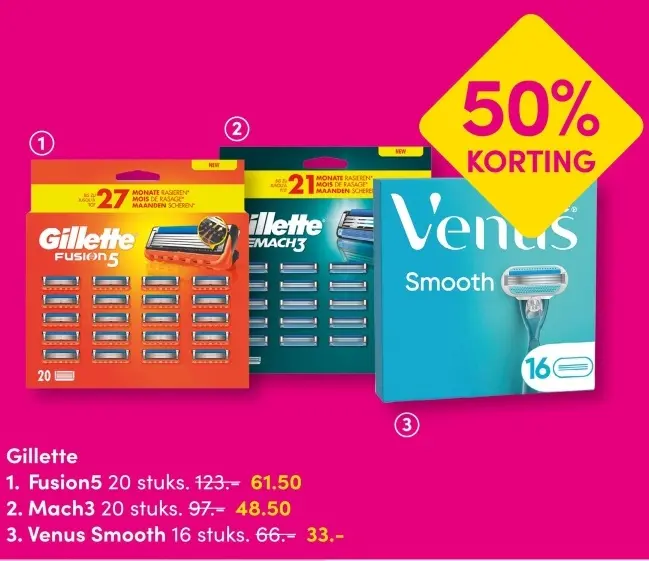 Aanbieding: Gillette
