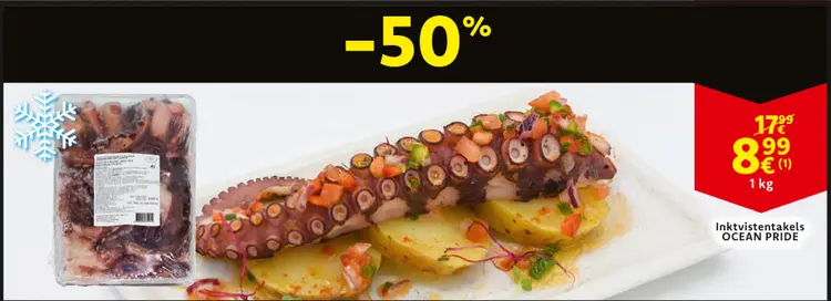 Aanbieding: Inktvistentakels