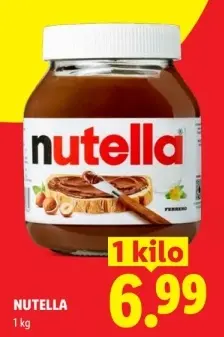 Aanbieding: Nutella